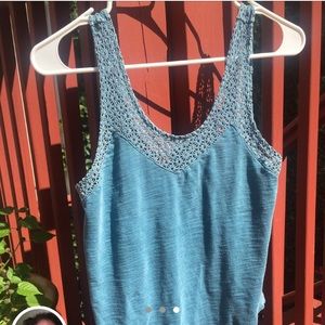 woven tank top